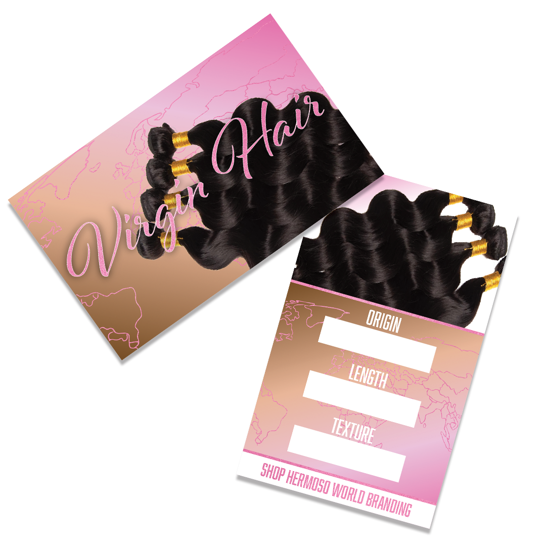 Hair Tag Design