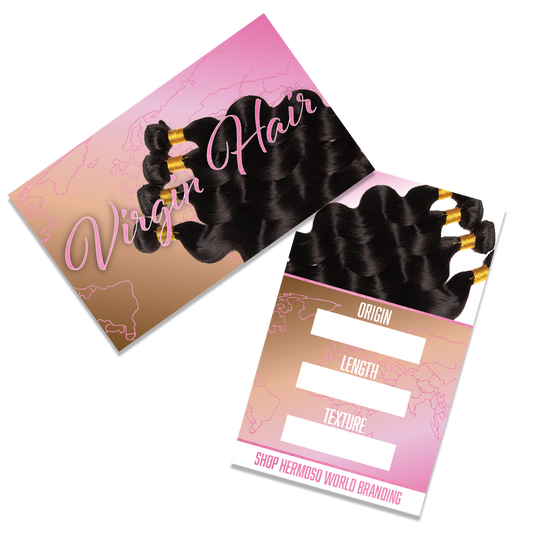 Hair Tag Design