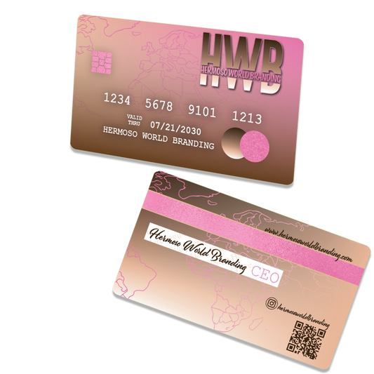 Credit Card Style Business Card Design